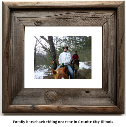 family horseback riding near me in Granite City, Illinois